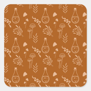 The Flower Bowl Square Sticker