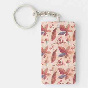 The Flower Fields Key Ring