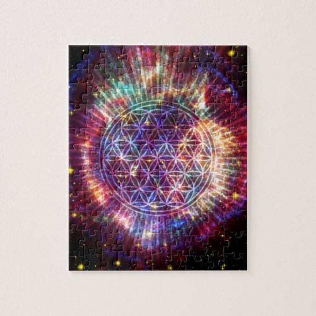 The Flower Jigsaw Puzzle (Vertical)