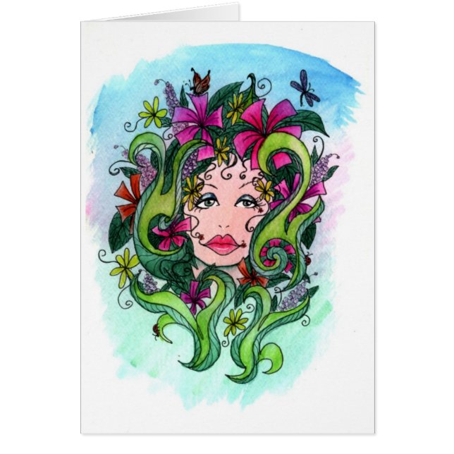 The Flower Maiden (Front)