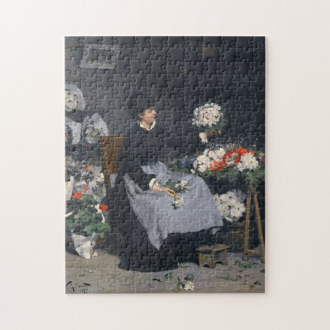 The Flower Merchant | Victor Gabriel Gilbert Jigsaw Puzzle (Vertical)