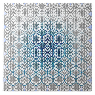 The Flower of Life Ceramic Tile