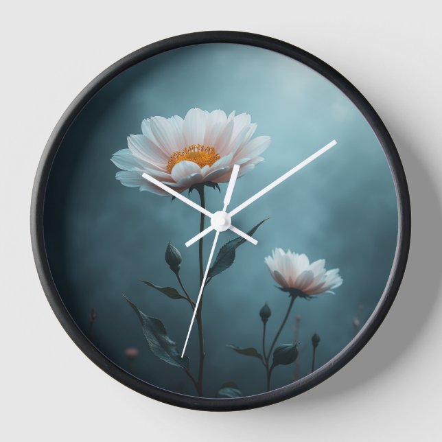 The flower Wall Clock (Front)