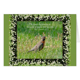 The flowers are springing up Parakaleo note card