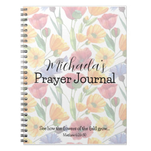 The Flowers of the Field Prayer Journal