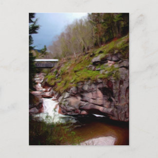 The Flumes, Franconia's Notch, NH Postcard