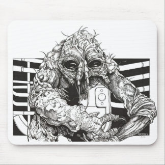 The Fly Brundlefly horror Mouse Pad