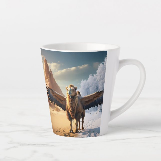 The flying camel Latte Mug (Right)
