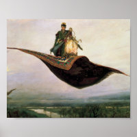 The Flying Carpet by Viktor Vasnetsov (1880)