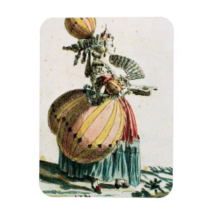 The Flying Coquette, c.1784 (colour engraving) Magnet