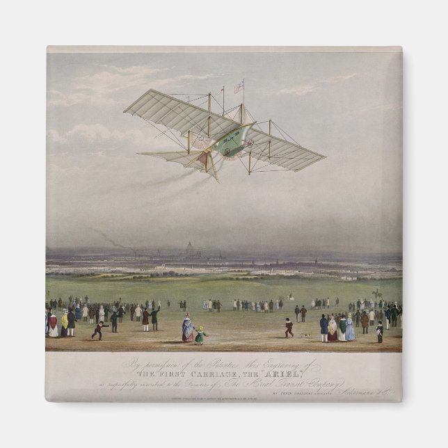 The Flying Machine Magnet (Front)
