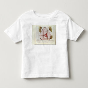The Flying Machine of Jean Pierre Blanchard Toddler T-Shirt