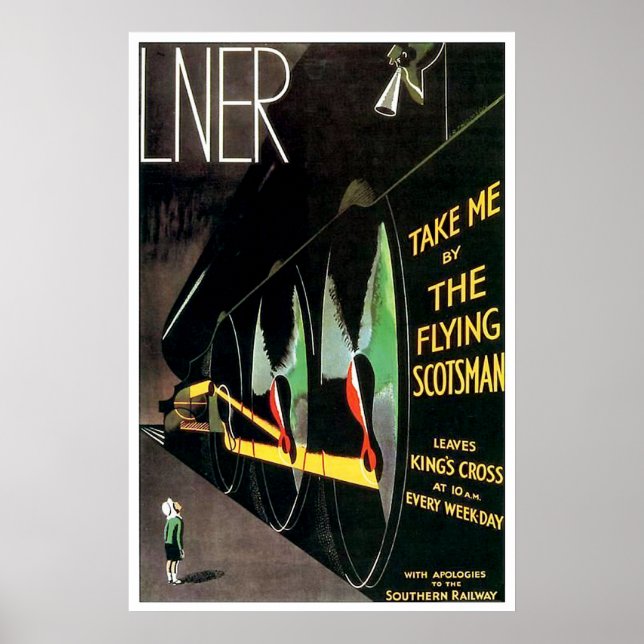 The Flying Scotsman - Large Poster (Front)