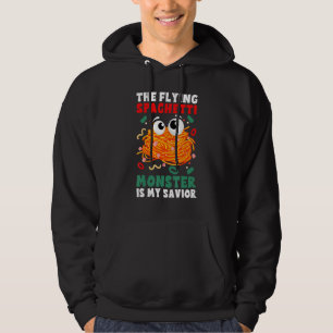 The Flying Spaghetti Monster Is My Savior FSM Past Hoodie