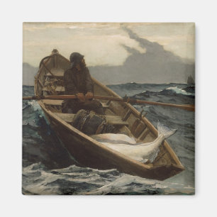 The Fog Warning (by Winslow Homer) Magnet
