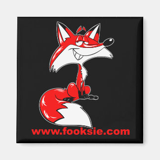 The Fooksie Mascot magnet