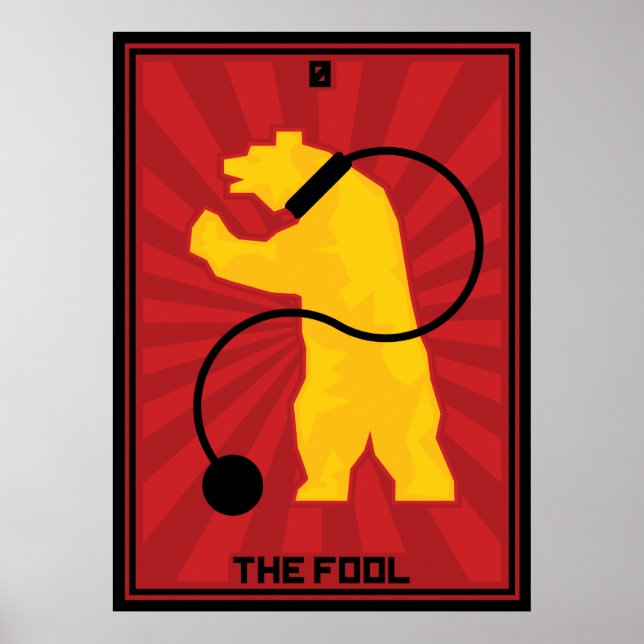 The Fool Card Poster (Front)