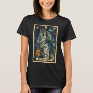 The Fool Moon Werewolf (the Fool) Halloween Tarot T-Shirt