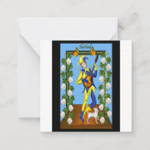 The Fool - Notecard