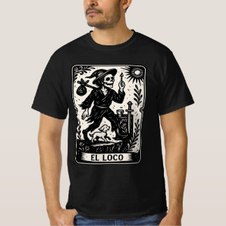 The Fool Tarot Card Art Print T-Shirt