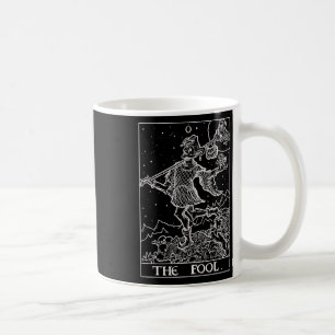 The Fool Tarot Card Court Jester Halloween Gothic  Coffee Mug
