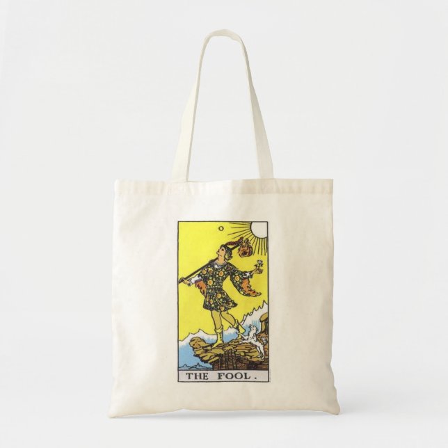 The fool tarot card tote bag (Front)