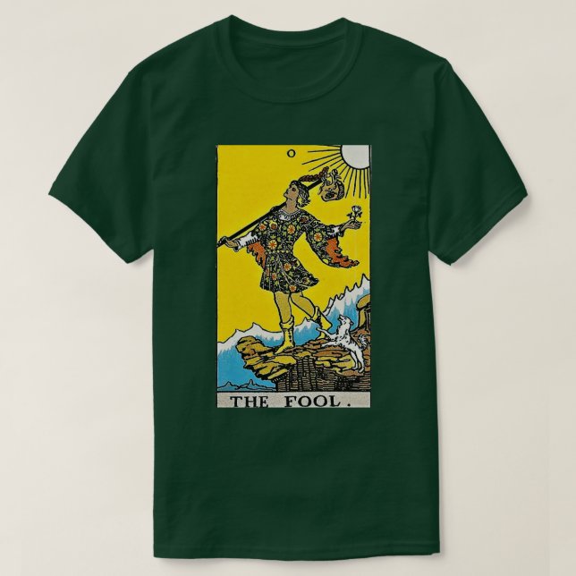 The Fool Tarot T-Shirt (Design Front)