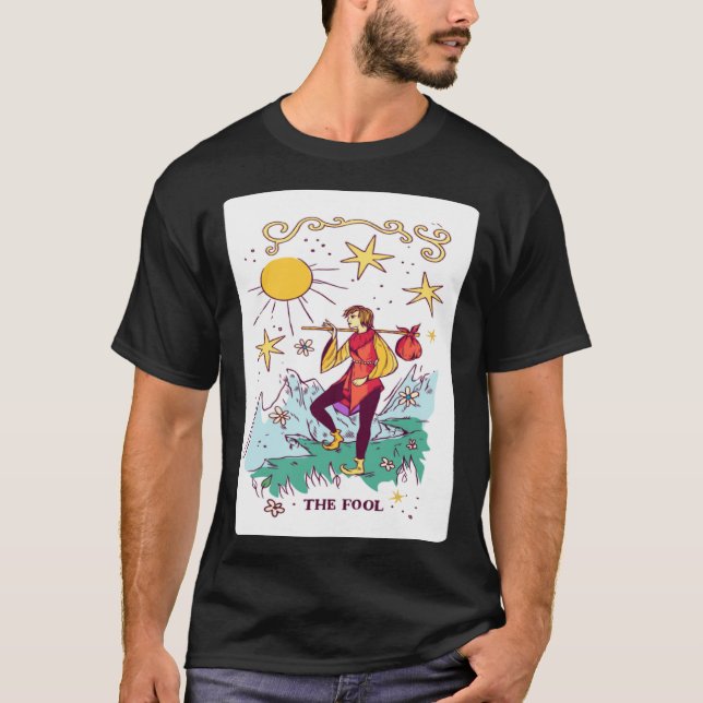 The Fool Tarot T-Shirt (Front)