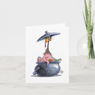The Fool's Thanksgiving Card