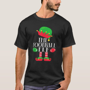 The Football Elf Christmas Party Pajama Costume T-Shirt
