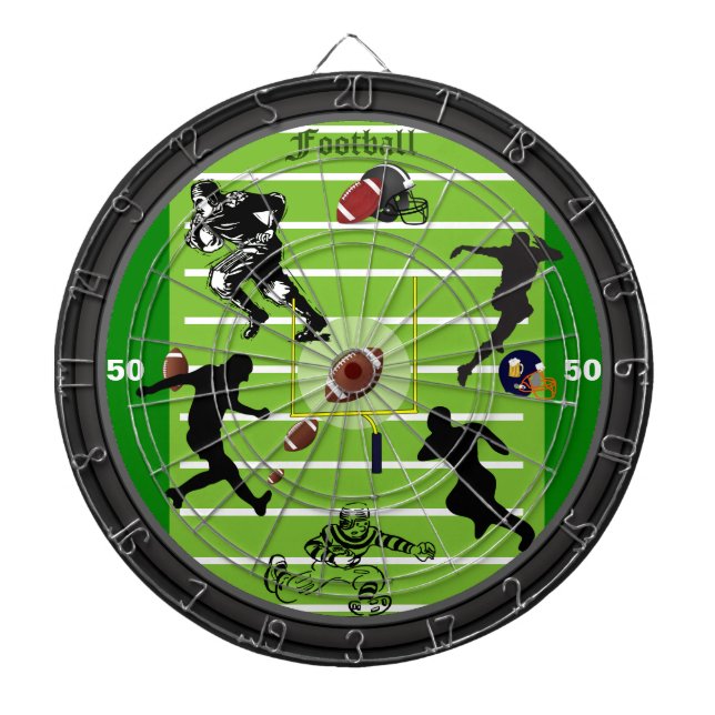 The Football Field Dartboard (Front)