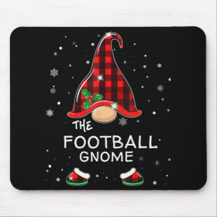 The Football Gnome Christmas Party Matching Family Mouse Pad