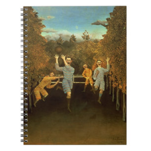 The Football players,1908 (oil on canvas) Notebook