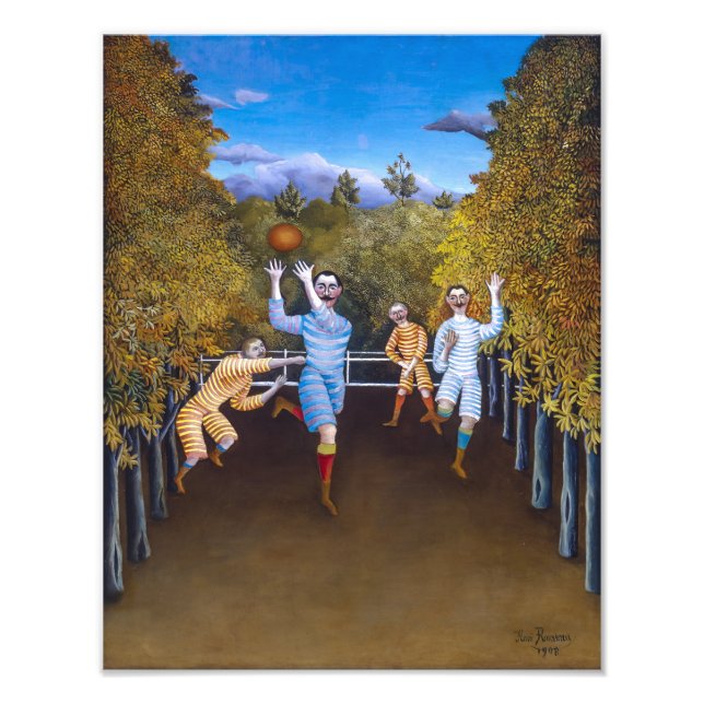 The Football Players | Henri Rousseau | Photo Print (Front)