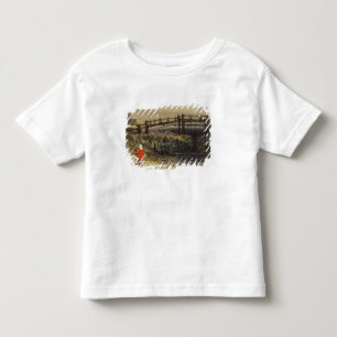 The Footbridge (Landscape with Red Cloak) (w/c and Toddler T-Shirt