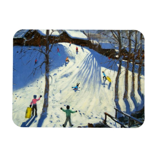 The footbridge Morzine Magnet (Horizontal)