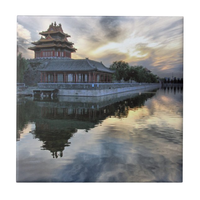 The Forbidden City Ceramic Tile (Front)