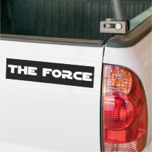 The Force™ Bumper Sticker
