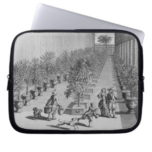 The forcing-house, from 'De Nederlandze Hesperides Laptop Sleeve