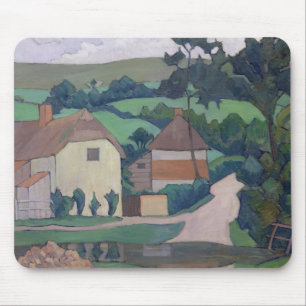 The Ford (oil on canvas) Mouse Pad