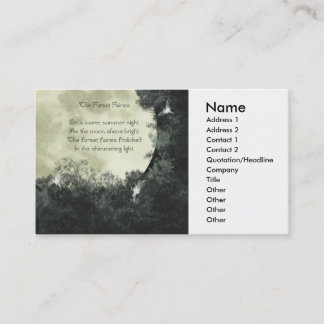 The Forest Fairies Business Card