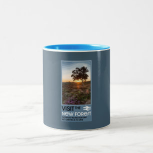 The Forest Hampshire England Two-Tone Coffee Mug