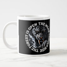 The Forest Is Open Sabertooth Tiger Design