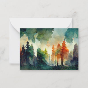The Forest (nature) Card