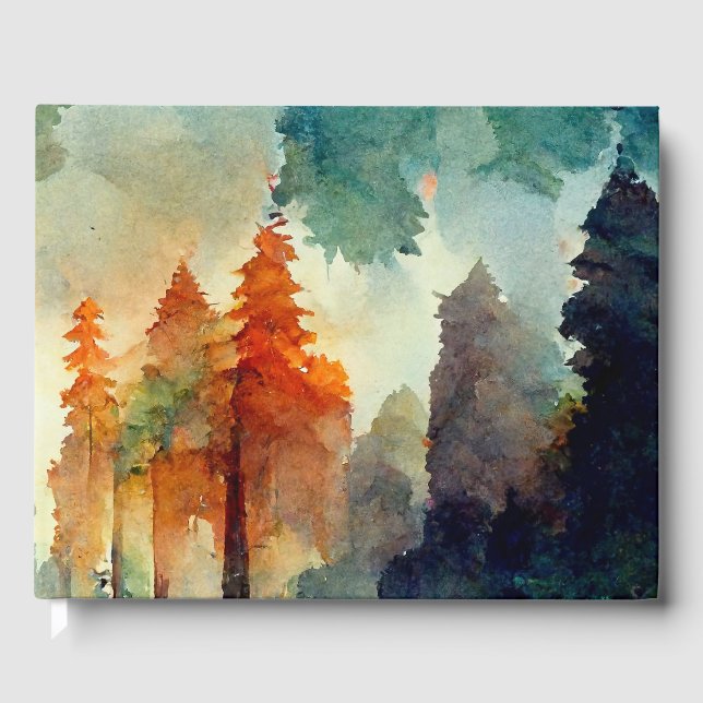 The Forest (nature) Guest Book (Front)