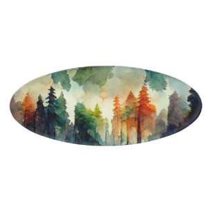 The Forest (nature) Name Tag
