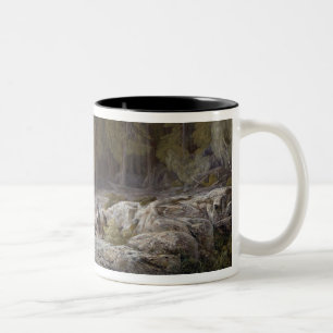 The Forest of Valdoniello, Corsica, 1869 (oil on c Two-Tone Coffee Mug