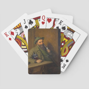 The Forest Ranger (by Eduard von Grützner) Playing Cards