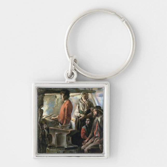 The Forge, 1640 Key Ring (Front)