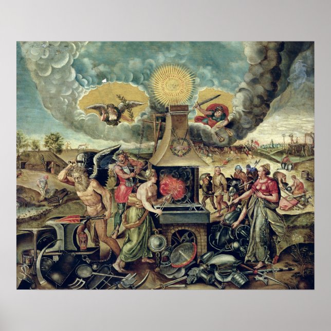 The Forges of Vulcan with Time Turning Weapons Poster (Front)